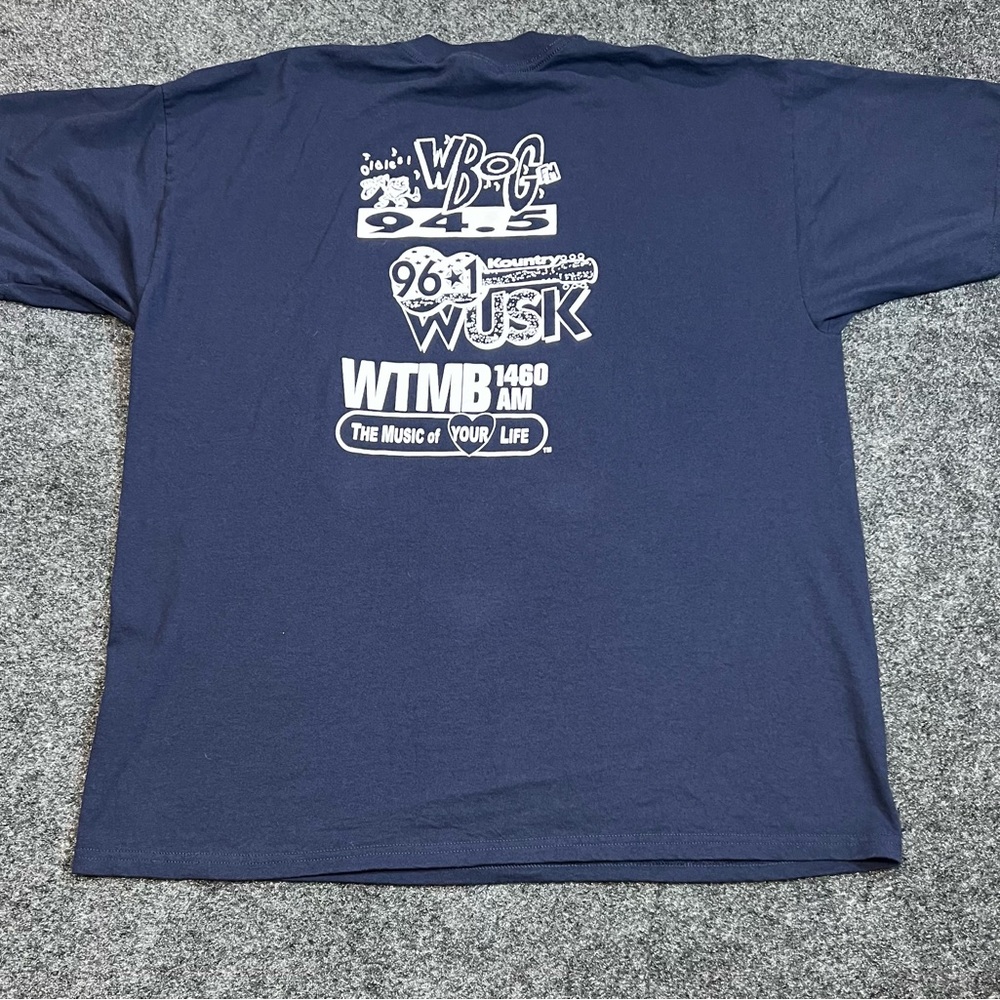 Y2K Gasoline Alley Day 2000 Tomah WI T Shirt XXL Double Sided Graphic